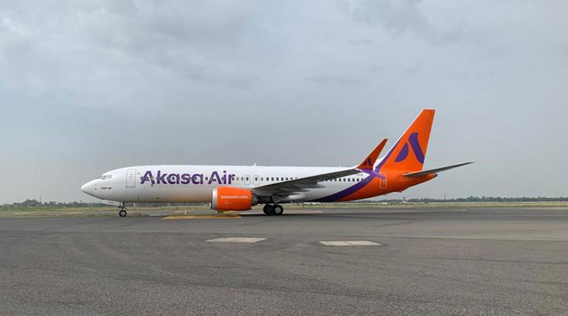 Akasa Air’s First Aircraft Arrives in India