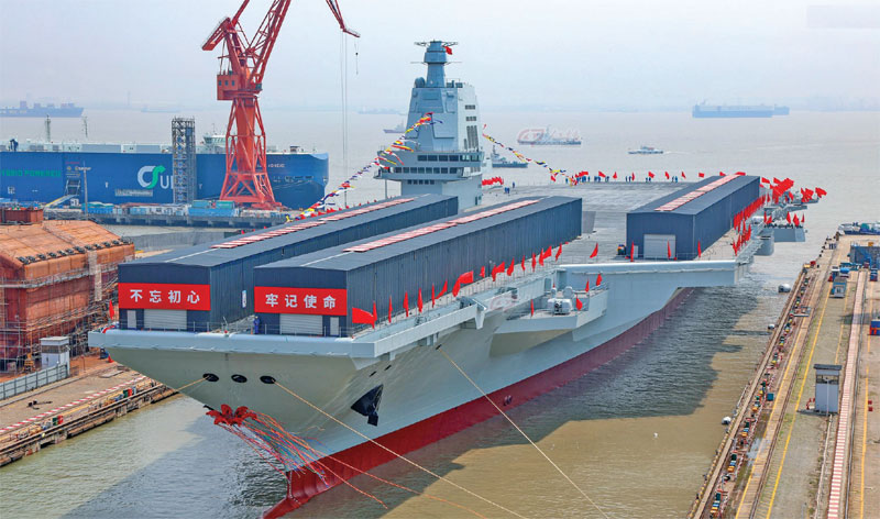 Fujian CATOBAR aircraft carrier