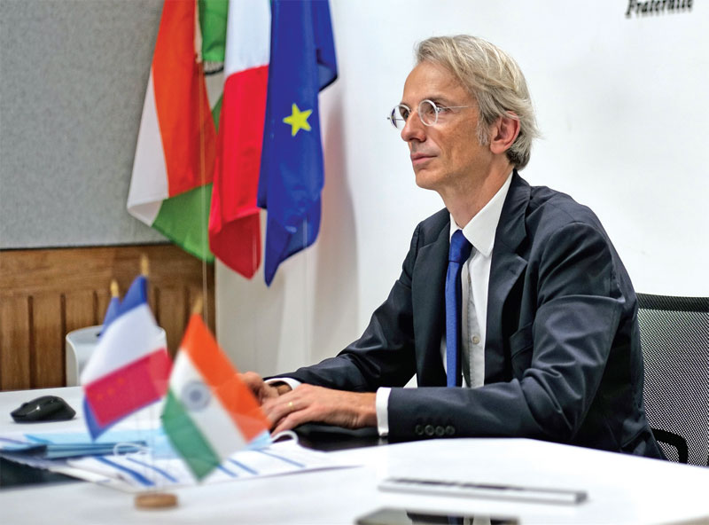 Ambassador of France to India, H.E. Emmanuel Lenain