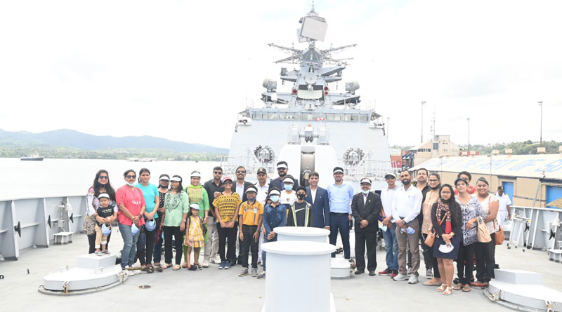 On Operational Deployment, INS Satpura Visits Fiji, Strengthens Cooperation