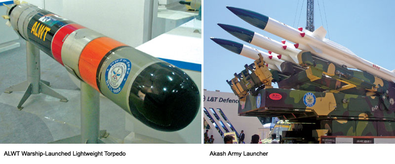 ALWT Warship- Launched Lightweight Torpedo; Akash Army Launcher