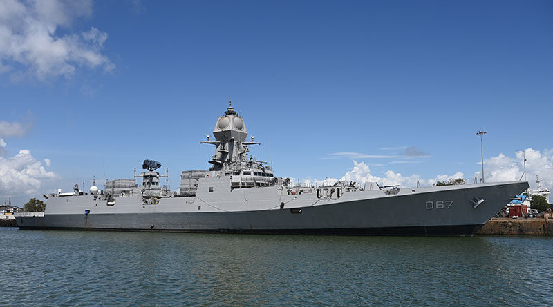 Mormugao Second Ship of Project 15b Delivered to the Indian Navy