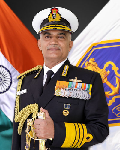 Chief of Naval Staff, Admiral R. Hari Kumar PVSM, AVSM, VSM, ADC