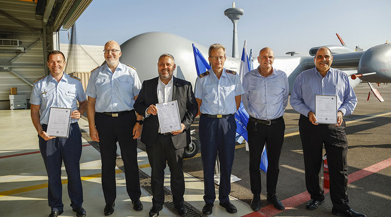 German Heron TP (GHTP) Awarded the Type Certificate from the German Military Aviation Authority (GMAA)
