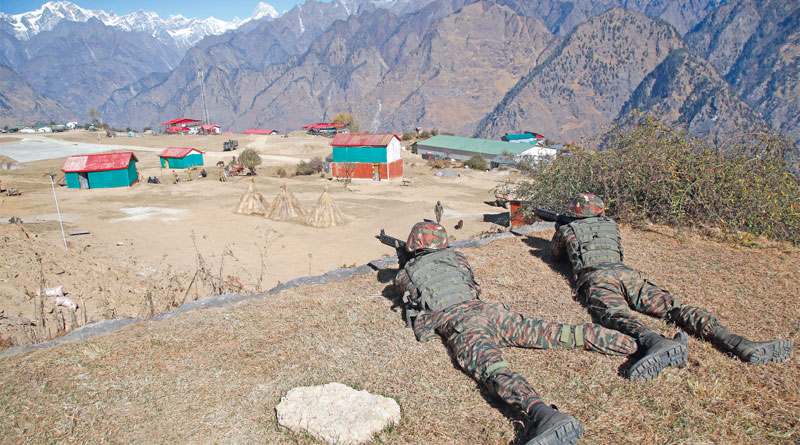 Indian troops during CI exercise Yudh Abhyas