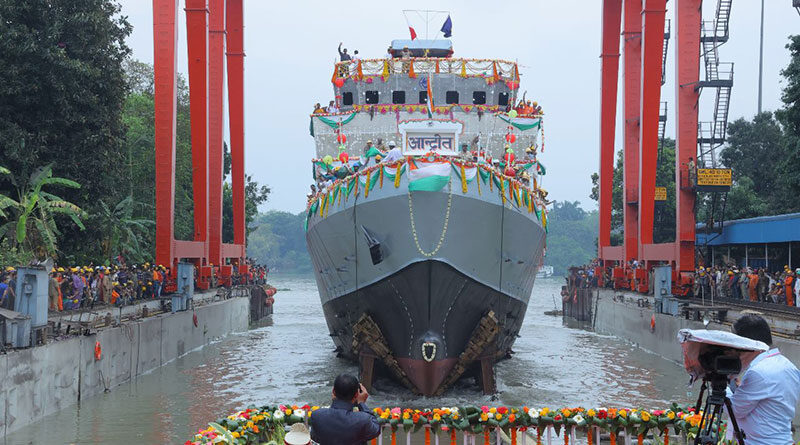 Second Ship of ASW SWC Project ‘Androth’ Launched