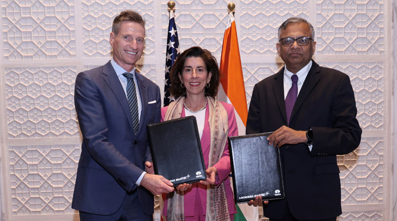 Lockheed Martin and Tata Group Sign MoU for Fighter Wing Production in India