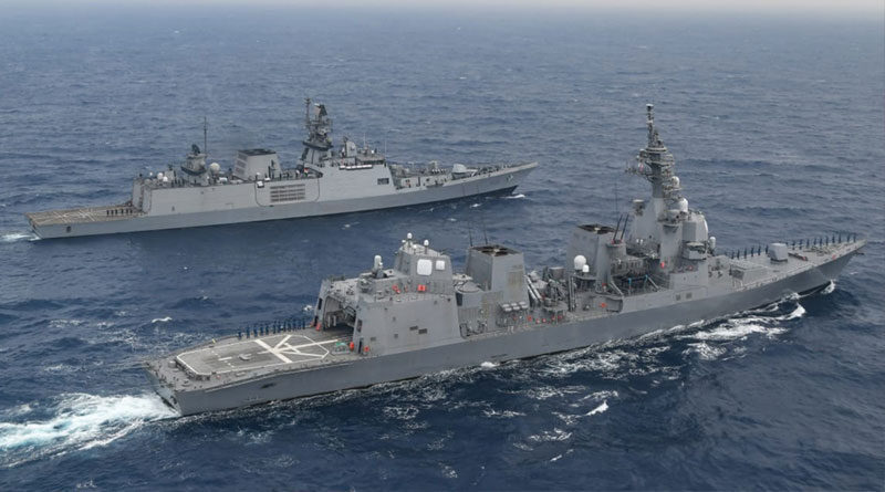 Maritime Partnership Exercise (MPX) Between Indian Navy and JMSDF Held