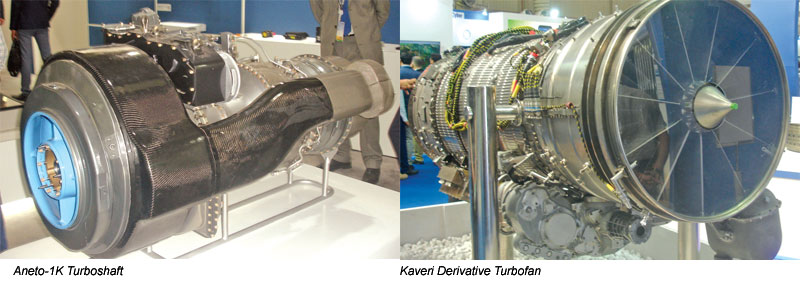 Aneto-1K Turboshaft and Kaveri Derivative Turbofan