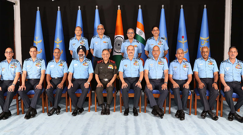 CDS General Anil Chauhan Attends IAF Commanders' Conference