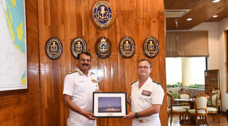 Joint Commander of the French Forces, Vice Admiral Emmanuel Slaars Visited the HQWNC