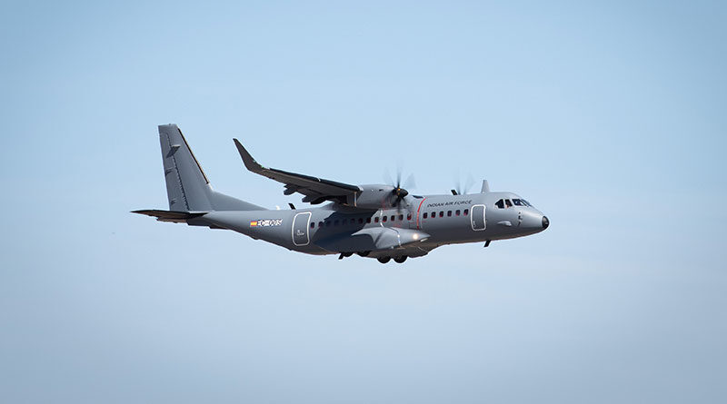 First C295 for India Completes its Maiden Flight