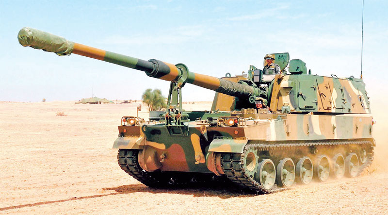 K9 Vajra T 155-52 calibre self-propelled howitzer