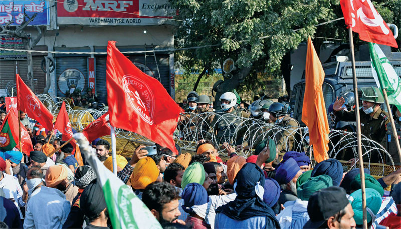 Farmers’ protests in Delhi