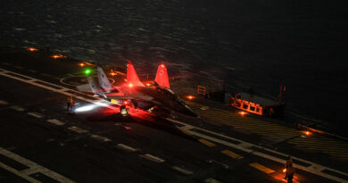 MIG-29K Night Landing Trials Held Onboard INS Vikrant