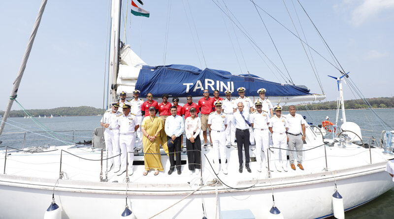 INSV Tarini Flagged In