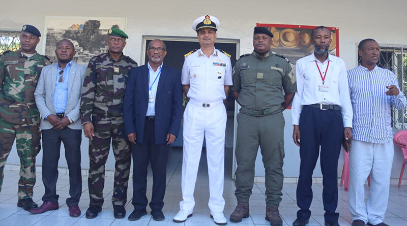 INS Trishul Visits Port Anjouan in Comoros