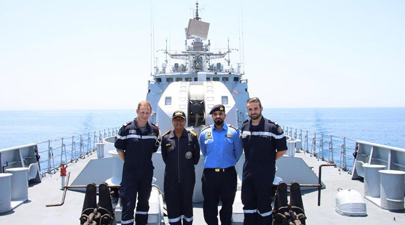 Maiden India-France-UAE Maritime Partnership Exercise