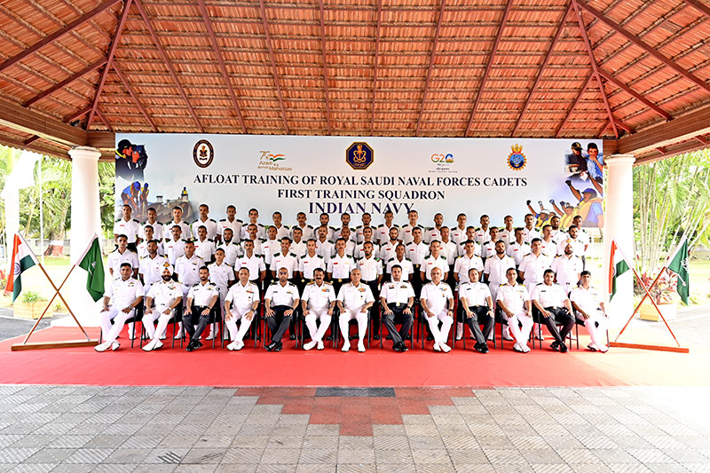 CNS Meets the First Batch of RSNF Cadets Undergoing Afloat/Sea Training at Southern Naval Command