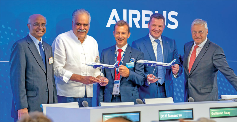 Indigo-Airbus contract signature