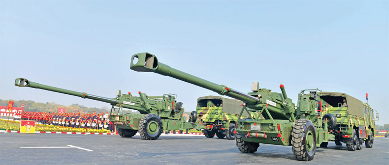 Shakti Artillery Combat Command and Control System (ACCCS) at Army Day Parade