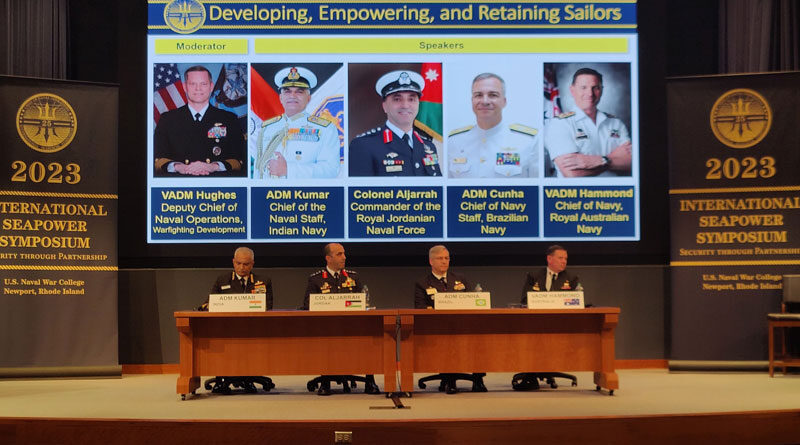 Indian Chief Of Naval Staff Attends International Seapower Symposium