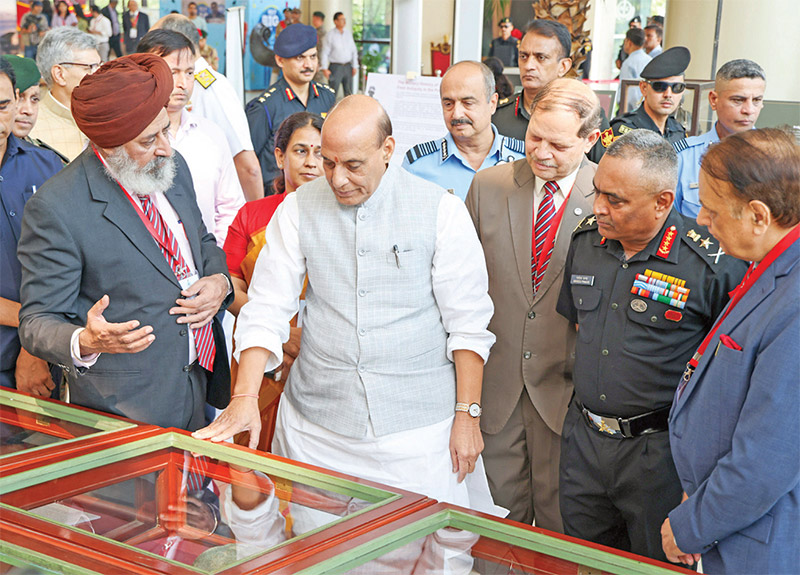 Rajnath Singh launches ‘Project Udbhav’, a
collaboration between Indian Army and the USI