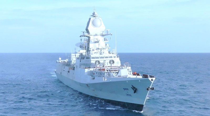 INS Imphal commissioned into the Indian Navy