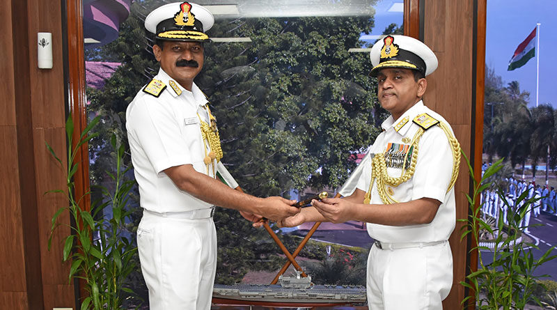 Vice Admiral V Srinivas Assumes Command as Flag Officer Commanding-in-Chief, Southern Naval Command, Kochi