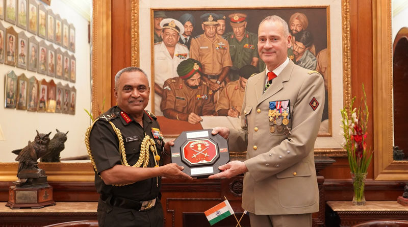 General Pierre Schill, Chief of Army Staff of the French Army, Embarks on Visit to India