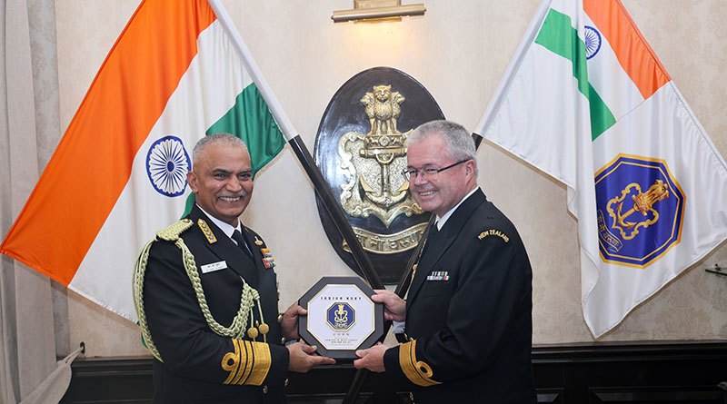 Rear Admiral David Proctor, Chief of Navy, Royal New Zealand Navy, Engages in Official Visit to India