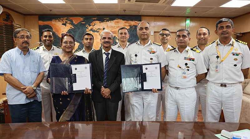 Memorandum of Understanding between Indian Navy and IIT Kharagpur