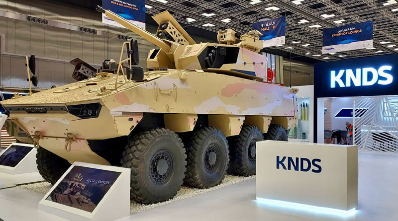 DIMDEX 2024: Nexter, a company of KNDS, has offered the VBCI to modernize Qatar's infantry units.