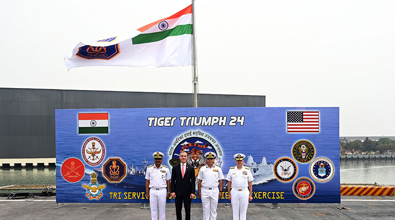 Tiger Triumph - 24: India-US Bilateral Tri-Service HADR Exercise Commences