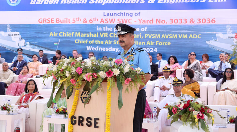 Launch of Agray and Akshay Marks Milestone in ASW SWC Project at M/S GRSE, Kolkata