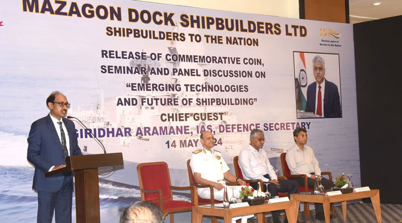 Defence Secretary Inaugurates Celebrations Marking 250 Years of Mazagon Dock Shipbuilders Ltd
