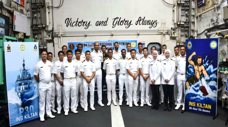 Visit To Muara, Brunei By Indian Naval Ship Kiltan