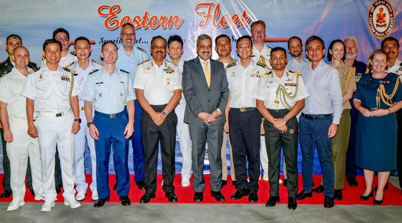 Indian Naval Ships Conclude Successful Visit to Singapore as Part of Eastern Fleet's Operational Deployment to South China Sea