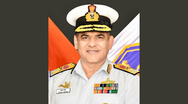 Vice Admiral Sanjay Bhalla Assumes Charge as Chief of Personnel of Indian Navy