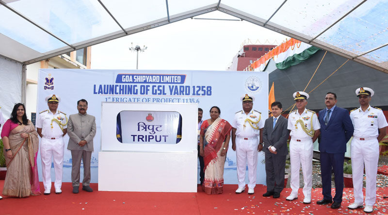 Launch of ‘Triput’: First of Two Additional P1135.6 Follow-On Ships