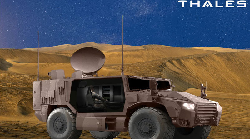 Thales Announces Order for New Syracuse IV Satcom Stations to Equip French Army Serval Armored Vehicles