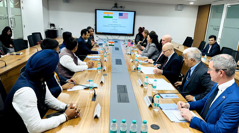 US Small Business Administration Delegation Visits iDEX-DIO in New Delhi