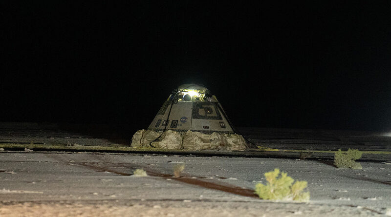 Boeings Starliner Lands Safely