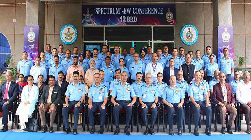 IAF’s Base Repair Depot Najafgarh Holds EW Conference ‘Spectrum’ 2024