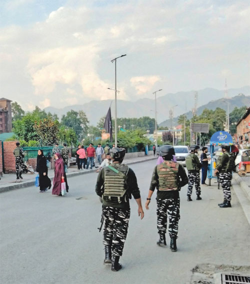 Tight security in Srinagar before the G-20 Summit